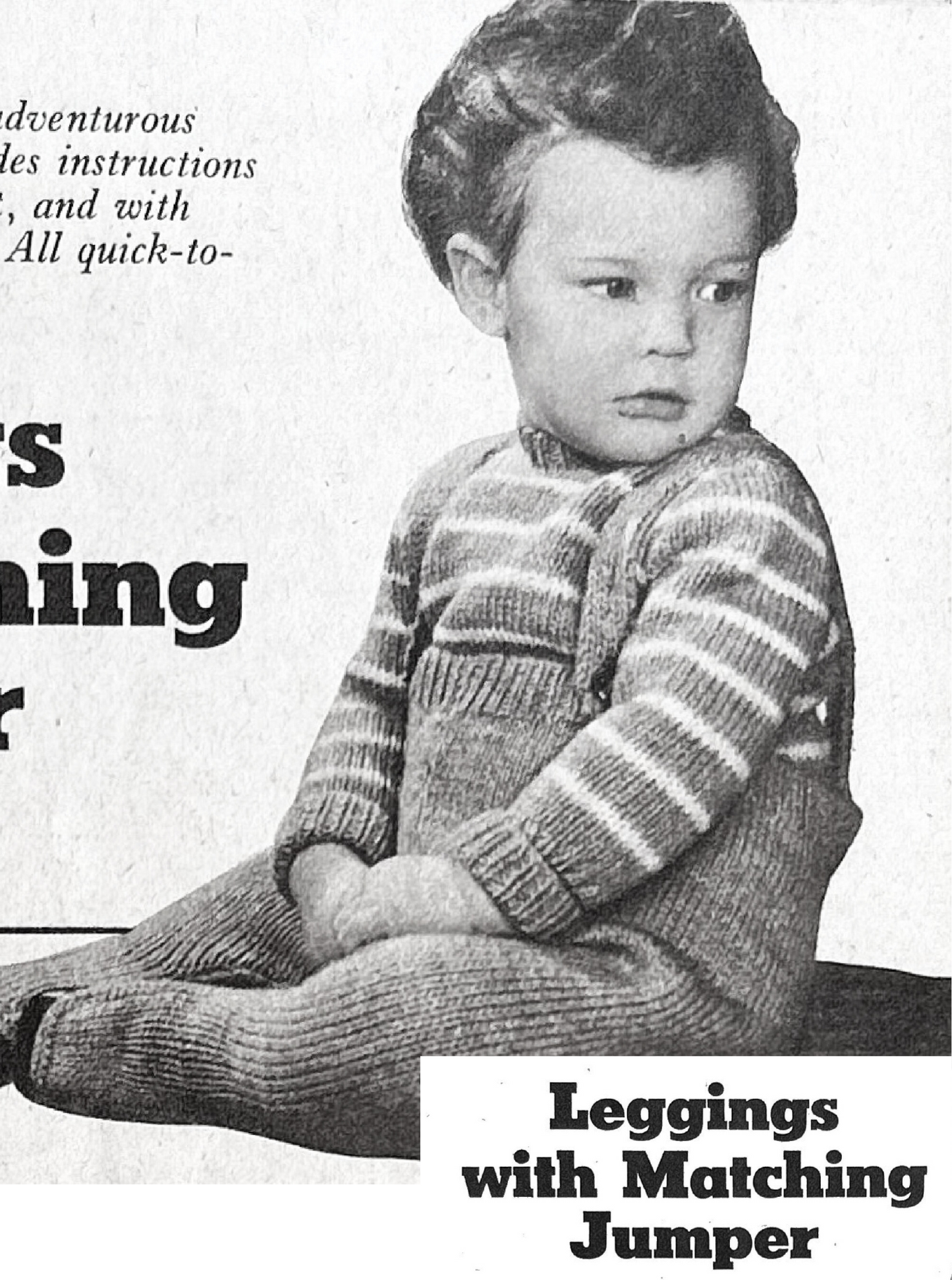 Leggings with Matching Jumper