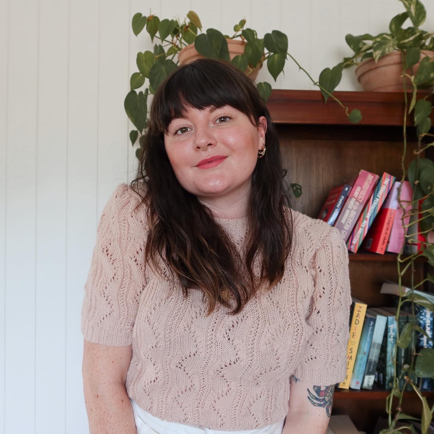 Feleena Fan Lace Sweater