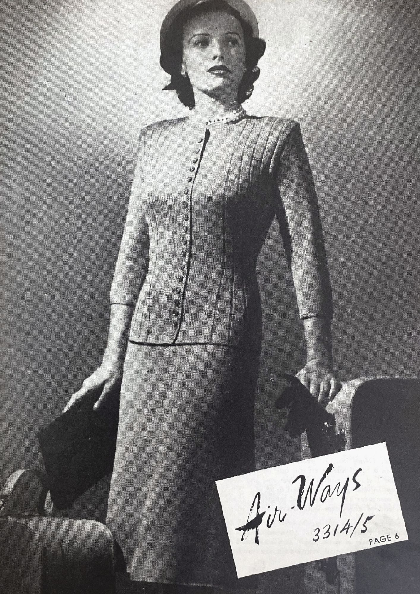 Airways Jacket and Skirt