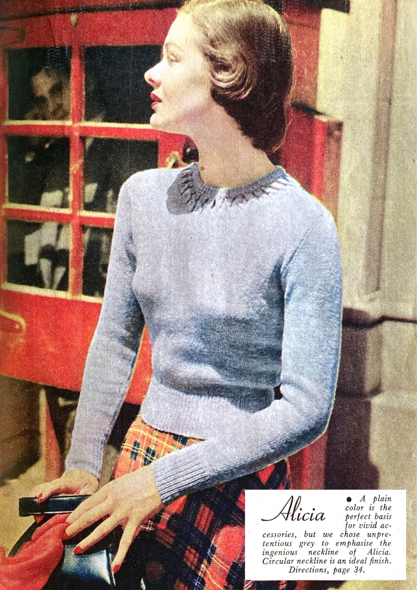 Lace Collar Jumper