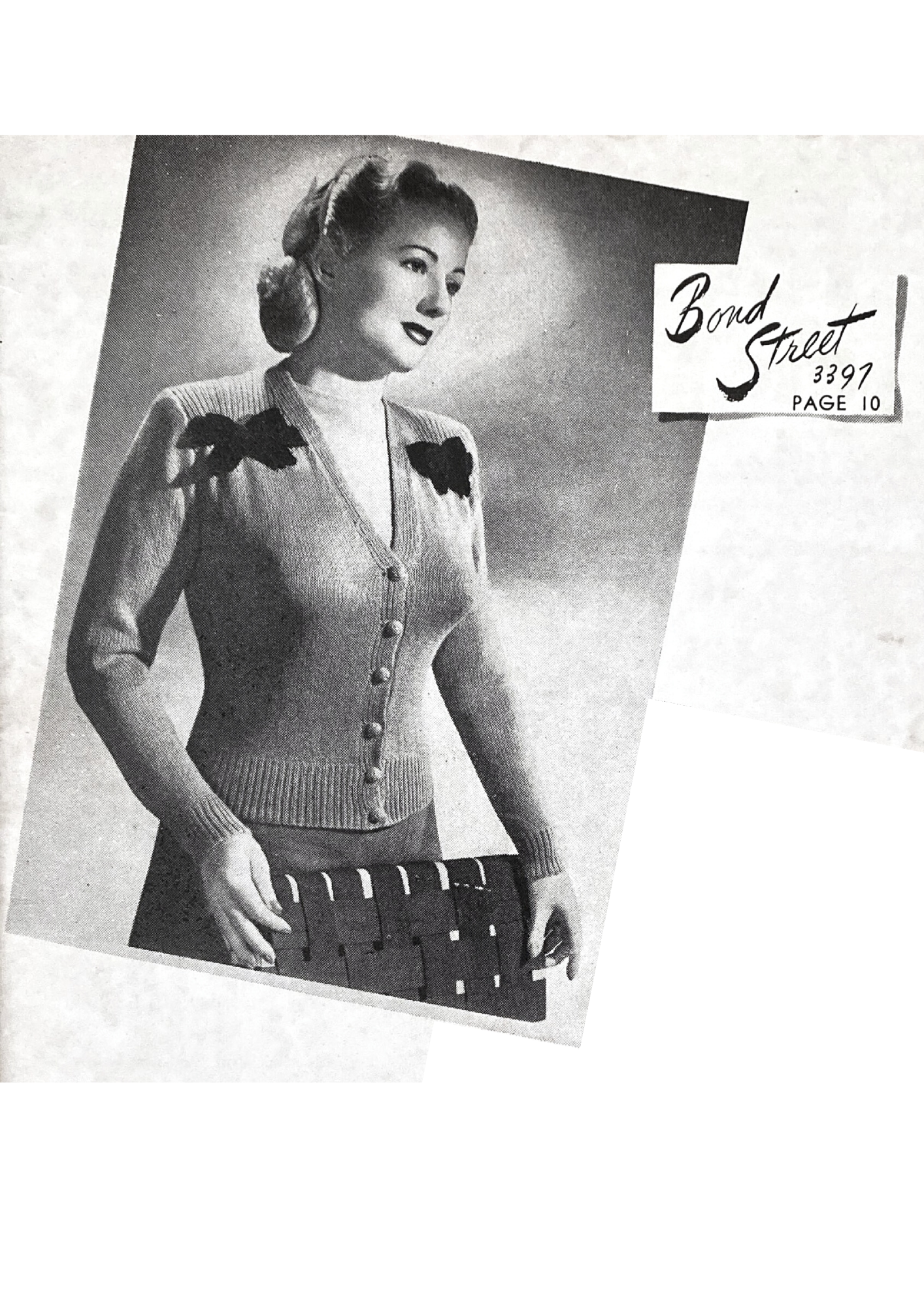 Bond Street Bow Cardigan