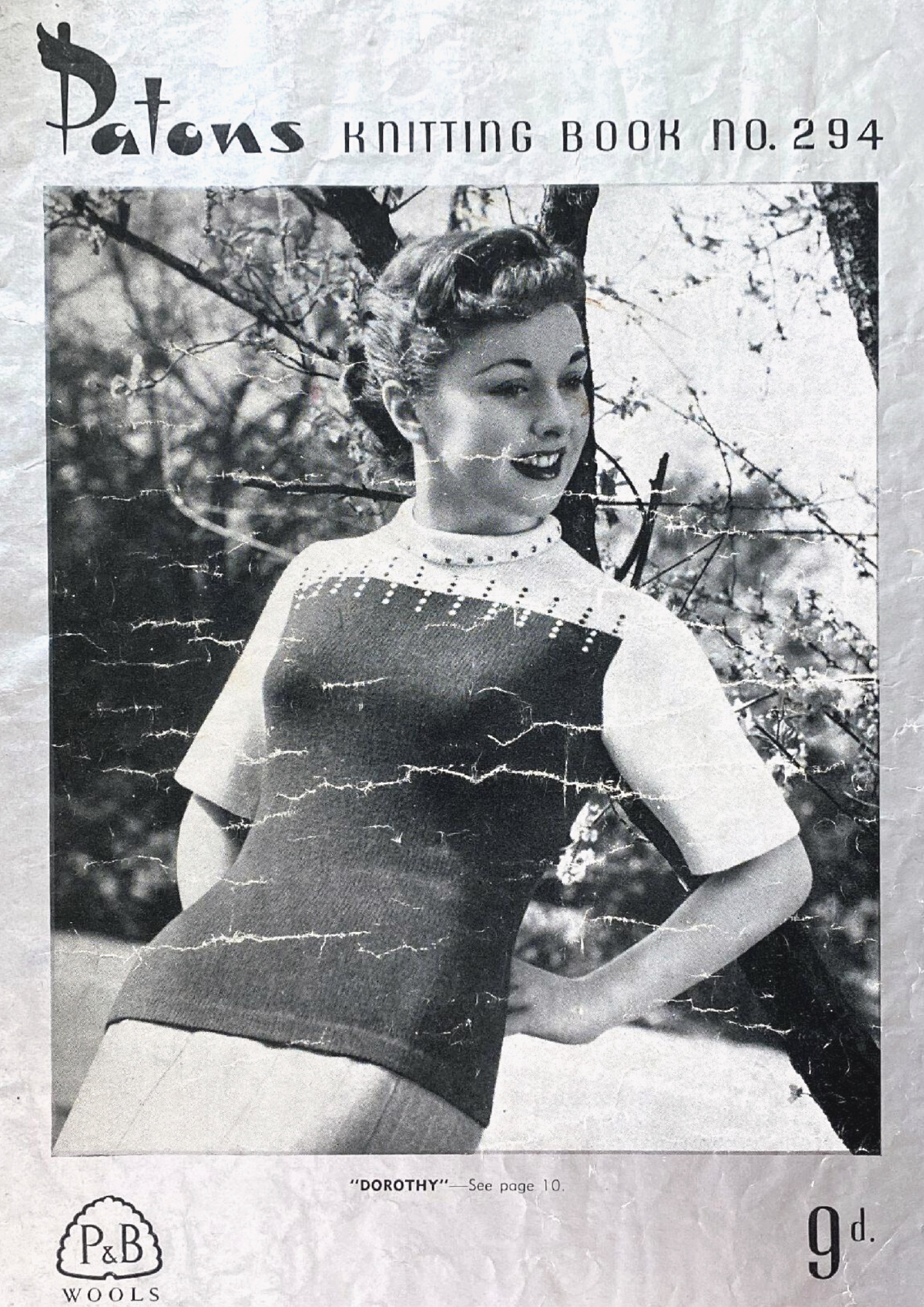 Colourblock Polka Dot Sweater