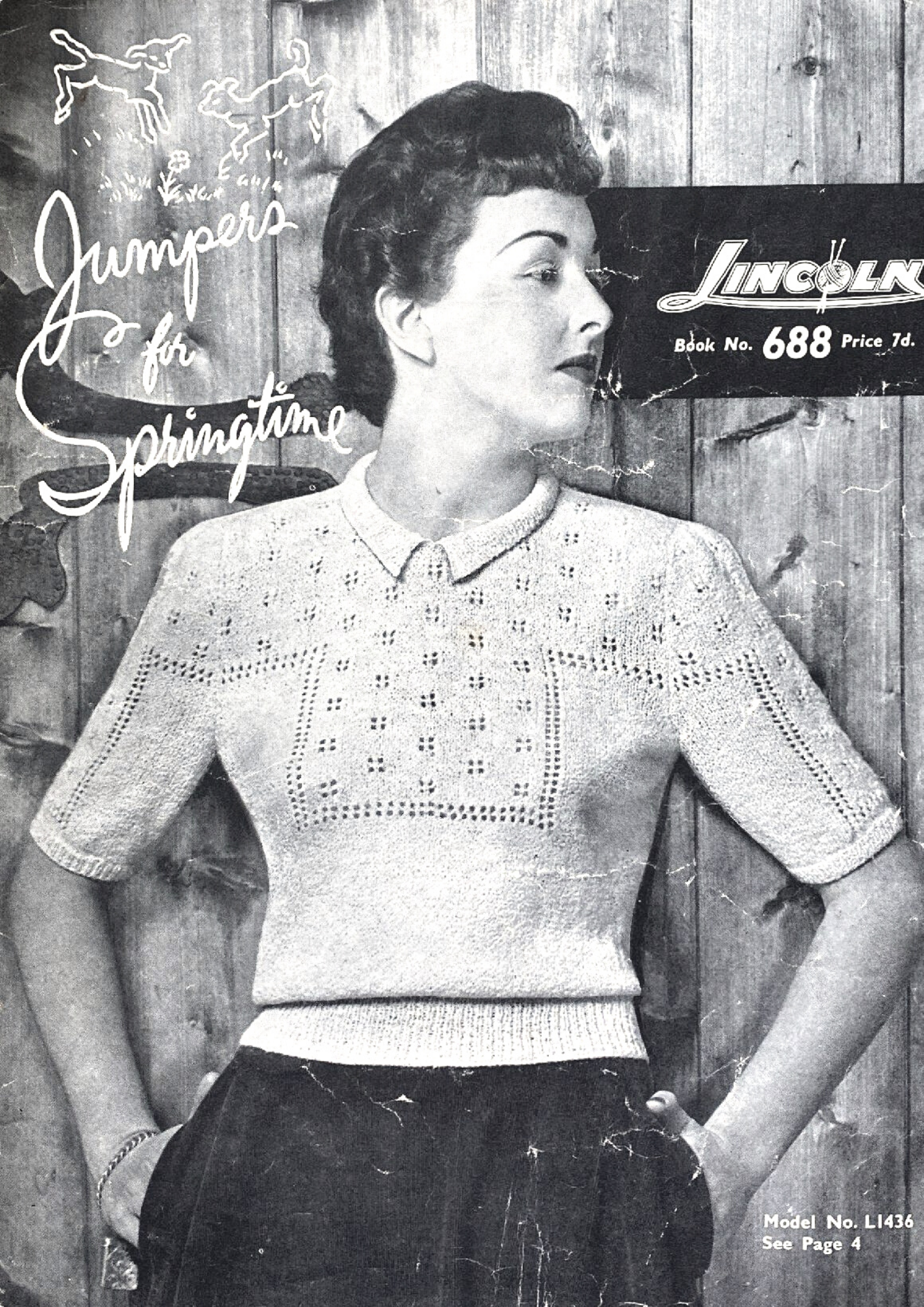 Broderie Anglaise Yoke Sweater