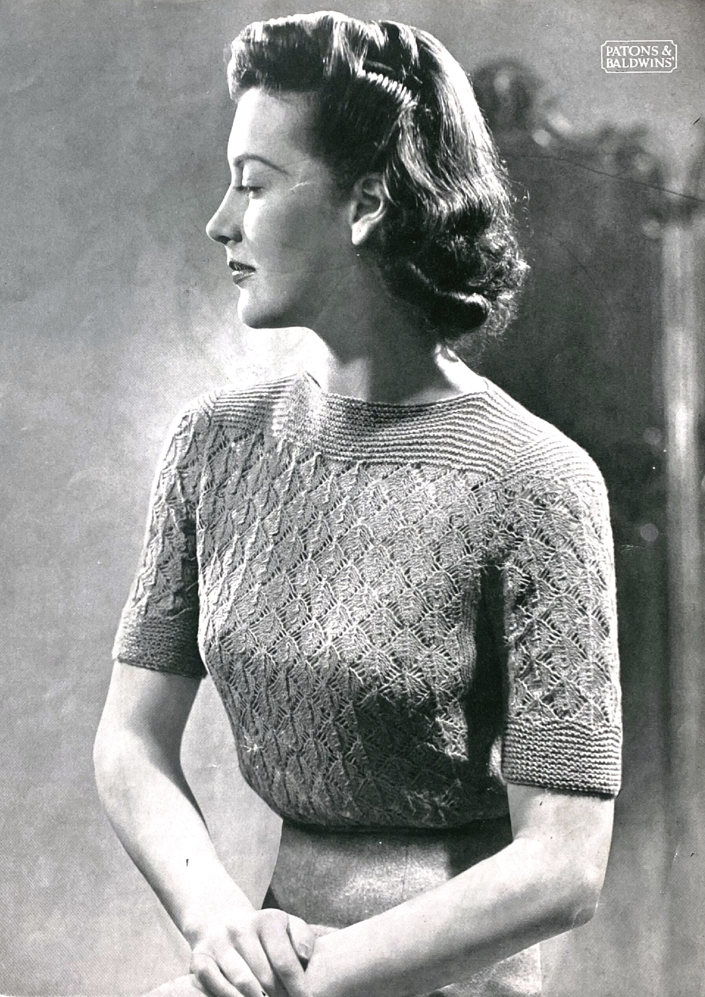 Leisure Garter and Lace Jumper