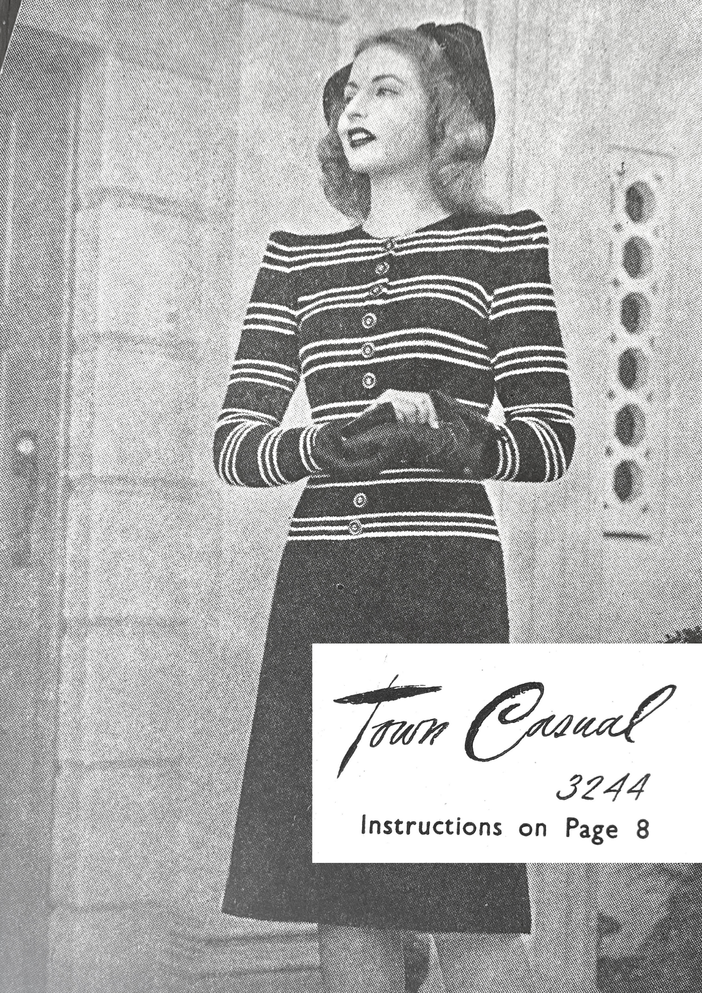 Town Casual Jacket and Skirt