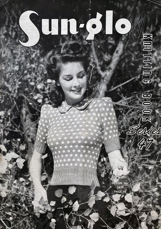 Spotty Collared Sweater