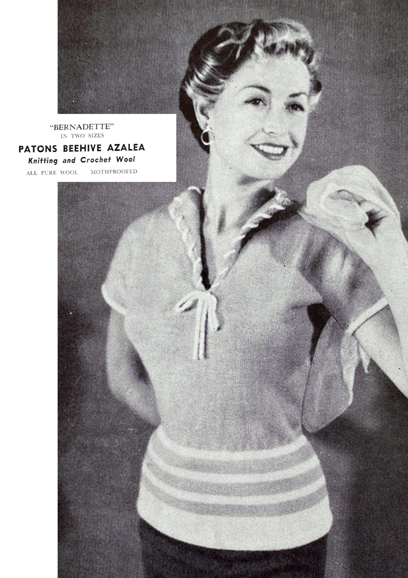 Bernadette Sailor Style Sweater