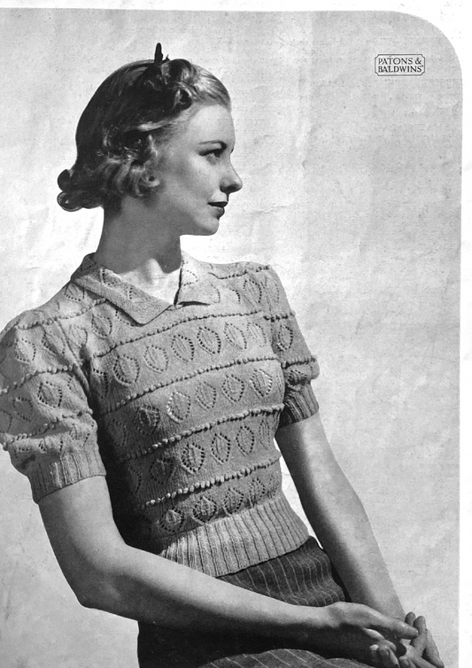 Carnival Lace Jumper with Collar