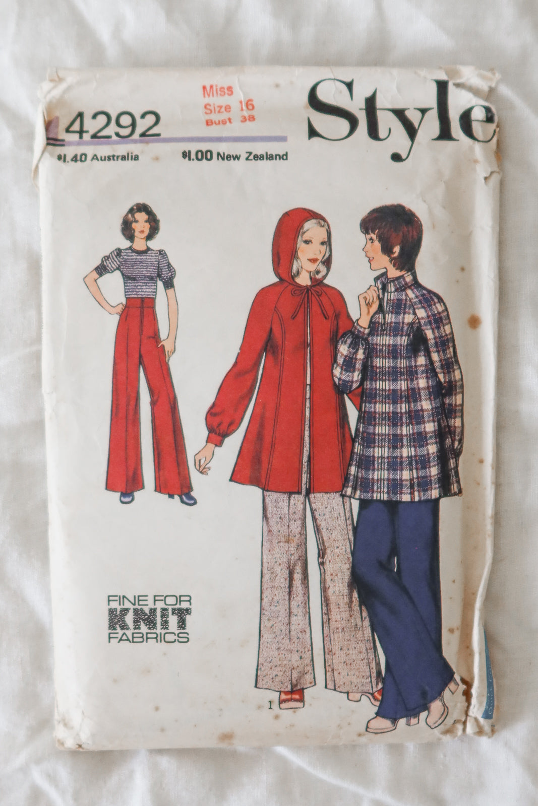 Style 4292 1973 Sewing Pattern