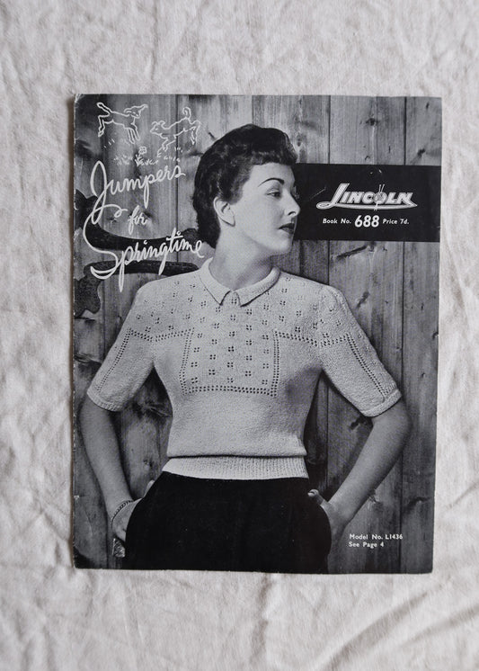Lincoln No 688 Knitting Book