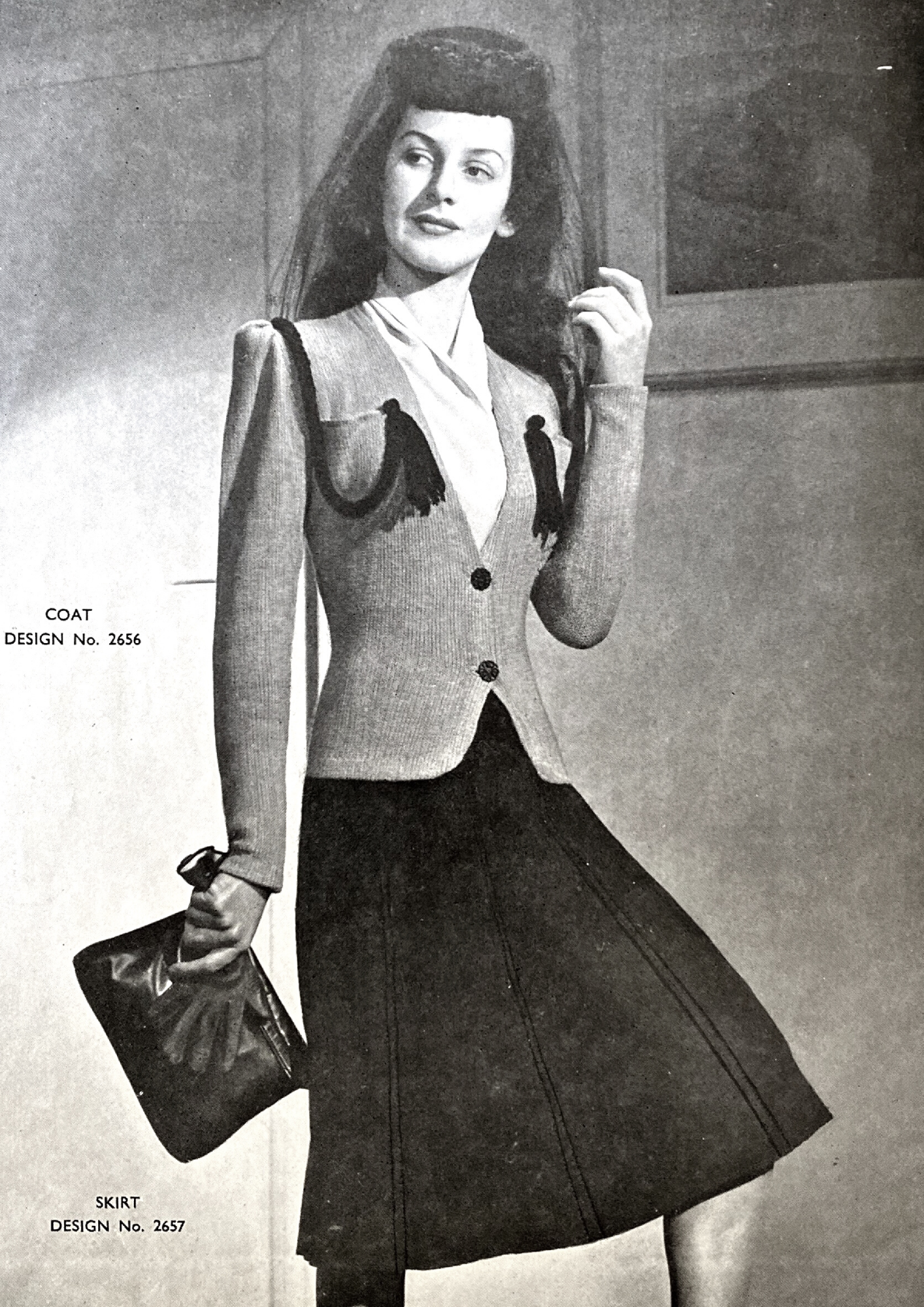 Military Style Jacket and Skirt