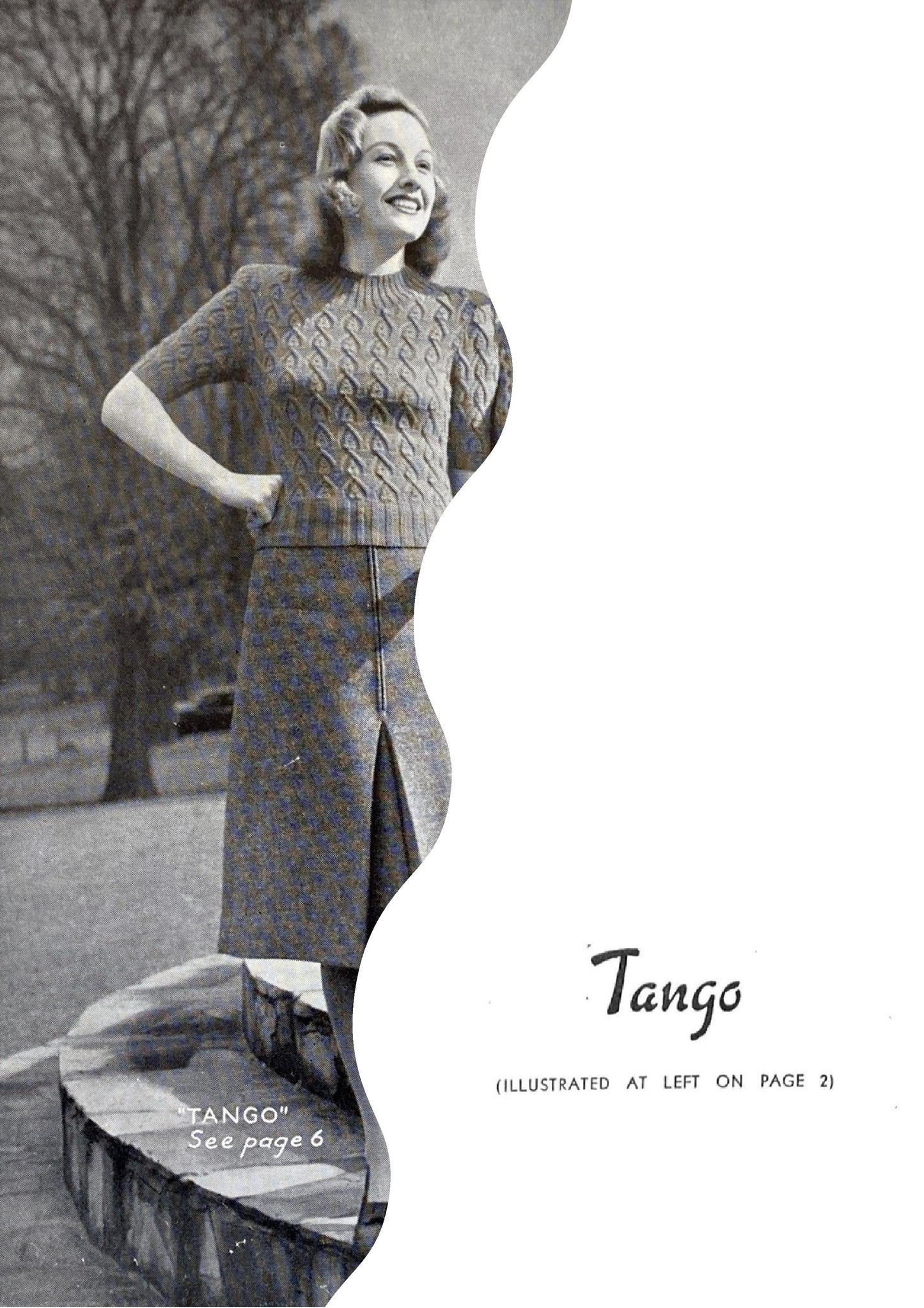 Tango Cabled Sweater