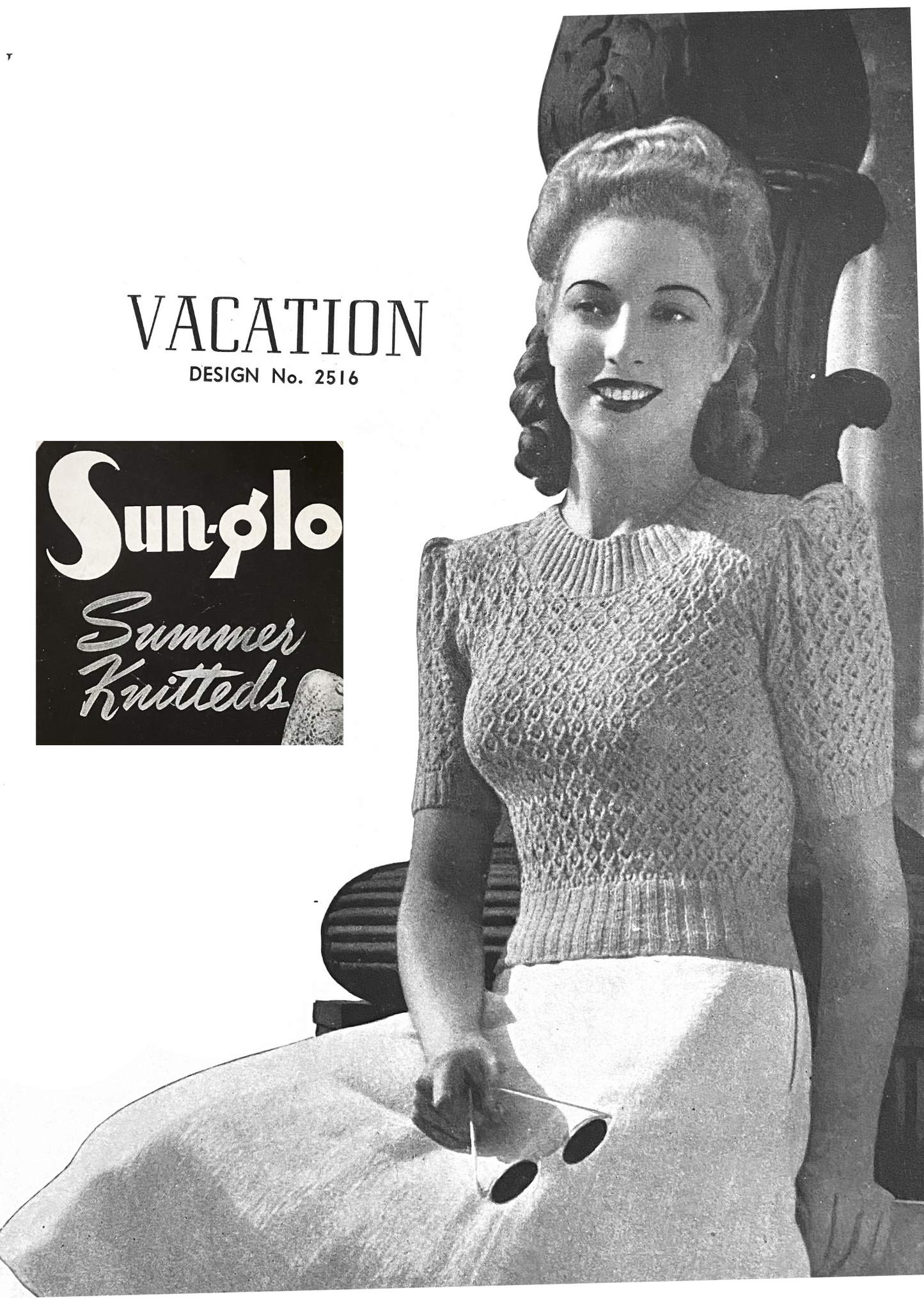Lace Fitted Sweater