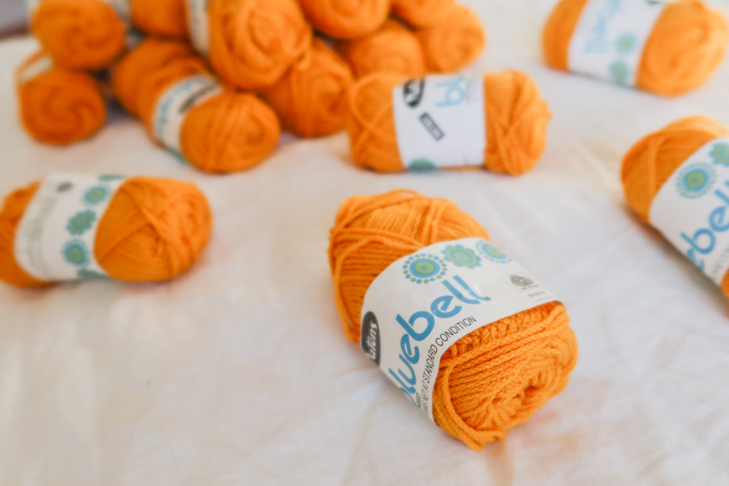 Vintage Yarn 23 x 25g Balls - 1960s Bluebell by Patons